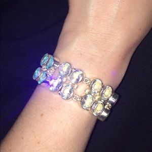 Double Rainbow Sterling Bracelet